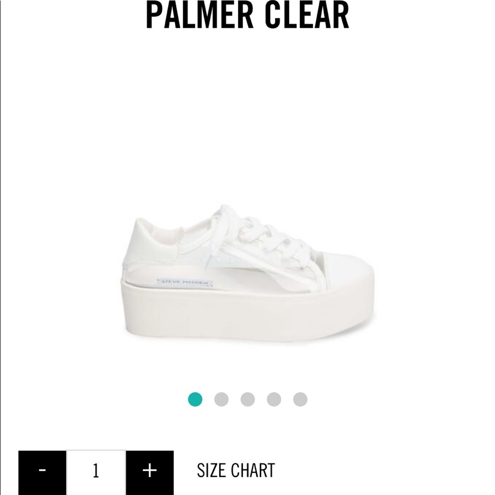 Clear Steve Madden shoes